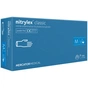 Медичні рукавички Mercator Medical Nitrylex Classic Нітрилові Неопудрені діагностичні Розмір M Сині 100 шт. (3.1010) (5906615004905) - зменшене зображення 1
