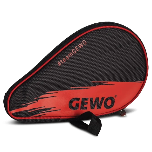 Чохол для ракетки Gewo Round Cover Wave з відділенням для м'ячів Black/Red (109679130) (931256) - picture 1