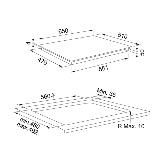 Варочна поверхня Franke FSM 654 I B BK (108.0606.107) - picture 2