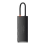 Перехідник Baseus USB to 1xRJ45 100Mbps black (WKQX000001) - зменшене зображення 3