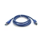 Дата кабель USB 3.0 AM/AF 1.5m blue Voltronic (YT-3.0AM\AF-1.5BL) - зменшене зображення 1