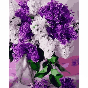 Картина по номерам Santi Букет бузку 40*50 см (953892) зображення 1