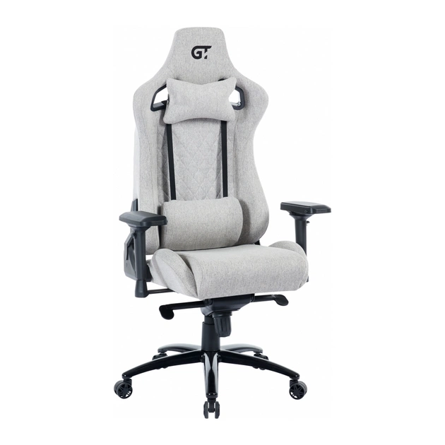 Крісло ігрове GT Racer X-0716 Gray (X-0716 Fabric Gray) - зображення 1