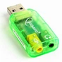 Перехідник USB2.0-Audio Gembird (SC-USB-01) - зменшене зображення 1