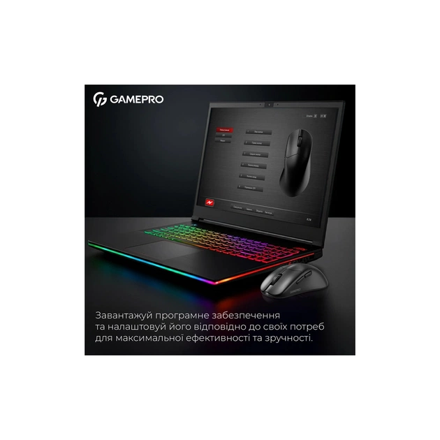 Мишка GamePro Asgard Surt Wireless/Bluetooth/USB Black (GM017B) - picture 9