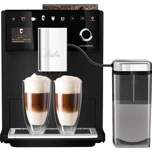 Кофемашина MELITTA Latte Select frosted Black (F630-212) изображение 1