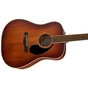 Гітара електроакустична Fender Dreadnought Aged Cognac Burst (233412) - зменшене зображення 4
