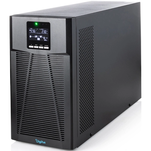 Пристрій безперебійного живлення Digitus Tower 3000VA/3000W (DN-170132) - зображення 1