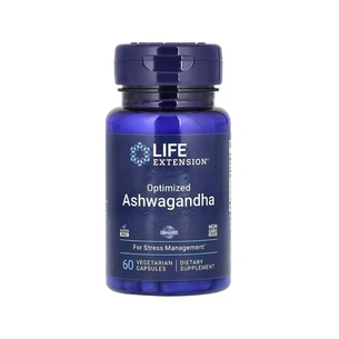 Витаминно-минеральный комплекс Life Extension Ашваганда оптимизированная, 125 мг, Optimized Ashwagandha, 60 вегет (LEX-88806) изображение 1