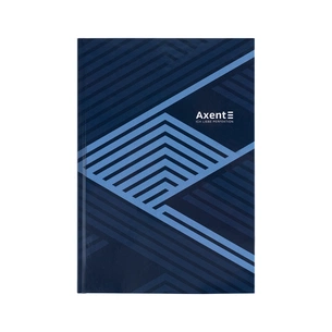 Книга записна Axent Lines А4, 96 аркушів, клітинка, синя (8422-581-A) зображення 1