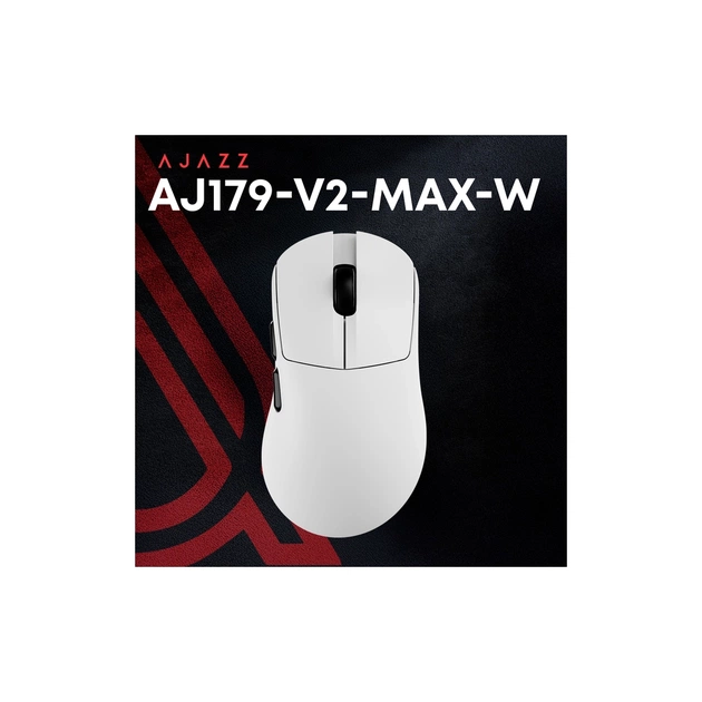 Мишка Ajazz AJ179 V2 MAX Wireless/Bluetooth/USB White (AJ179-V2-MAX-W) - picture 5