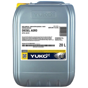 Моторна олива Yuko AGRO М-10ДМ 20л (4823110405161) зображення 1