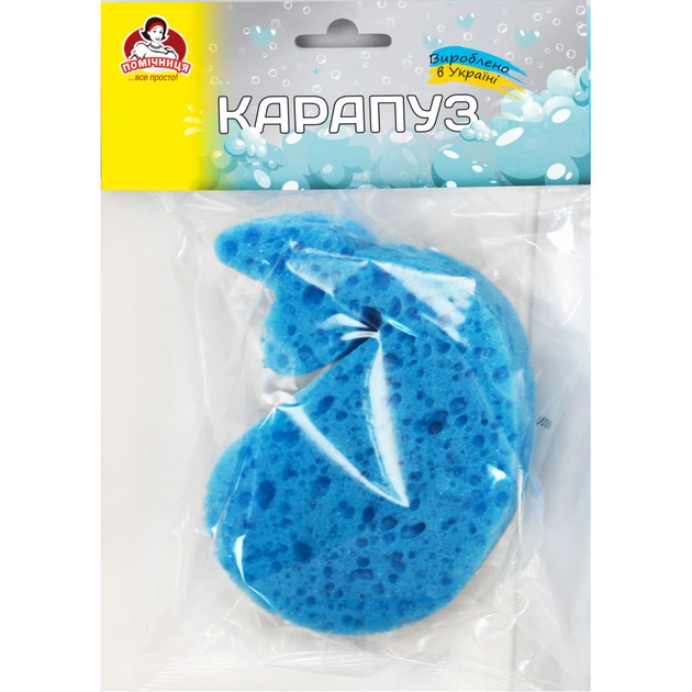 Губка для купання Помічниця Карапуз В асортименті (4820164965221) - picture 2