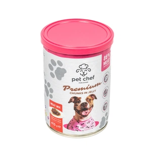 Вологий корм для собак Pet Chef М'ясний мікс 415 г (4820255193625) зображення 1