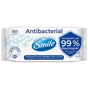 Вологі серветки Smile Antibacterial з Д-пантенолом 60 шт. (4823071621044/4823071656435) - зменшене зображення 1
