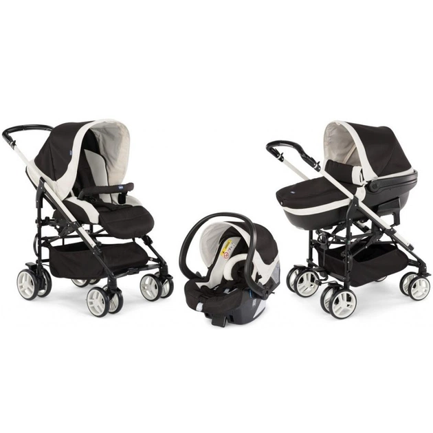 Коляска Chicco Trio MyCity Black (79265.95) - изображение 1