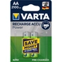Акумулятор Varta AA Rechargeable Accu 2100mAh * 2 (56706101402) - зменшене зображення 1