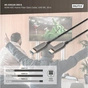 Кабель мультимедийный HDMI M to HDMI M 30m 8K AOC hybrid-fiber black Digitus (AK-330126-300-S) - уменьшенное изображение 6