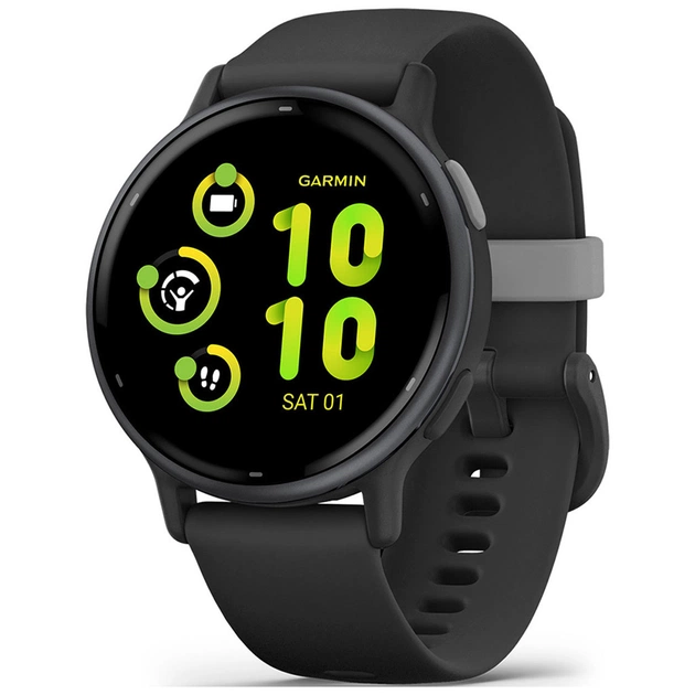 Смарт-годинник Garmin vivoactive 5, Black/Slate, GPS (010-02862-10) - picture 1