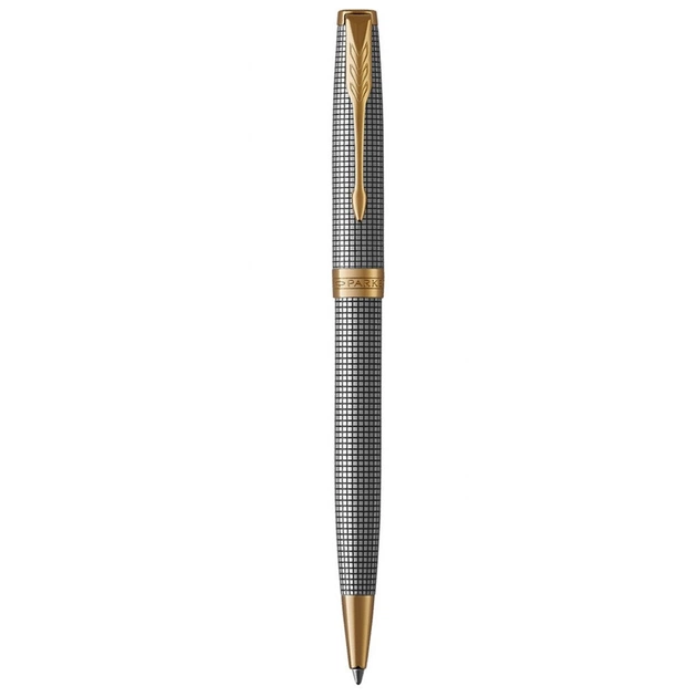 Ручка шариковая Parker SONNET 17 Cisele Silver GT BP (88 232) - изображение 1