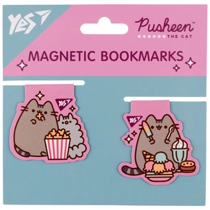 Закладки для книг Yes магнітні Pusheen candy 2шт (708105) зображення 1