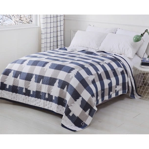 Покривало Home Line Ялинка 200х220 Синє (137650) зображення 1