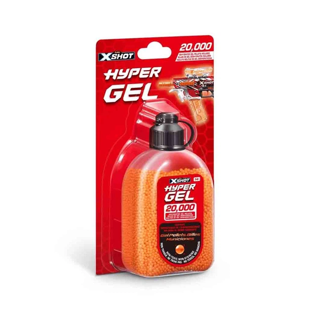 Іграшкова зброя Zuru Набір з 20 000 гелевих патронів X-SHOT Hyper Gel (36625R) - зображення 1