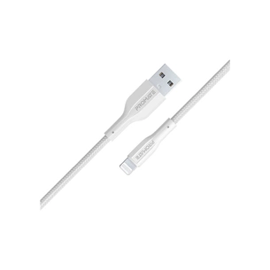 Дата кабель USB 2.0 AM to Lightning 2.0m 2A xCord-Ai200 white Promate (xcord-ai200.white) зображення 1