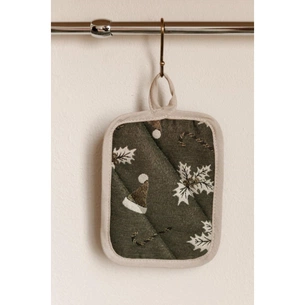 Кухонна прихватка Прованс Шапочки на зеленому 15х20 см (037918) зображення 1