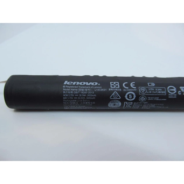 Акумулятор для планшета Lenovo Yoga Tablet 2-1050F L14C3K31, 9600mAh (36Wh), 3.75V, Li-ion (A47179) - picture 3