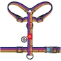 Шлея для собак WAUDOG Nylon з QR паспортом анатомічна H-подібна "Лінія 1" L (5567) - уменьшенное изображение 2