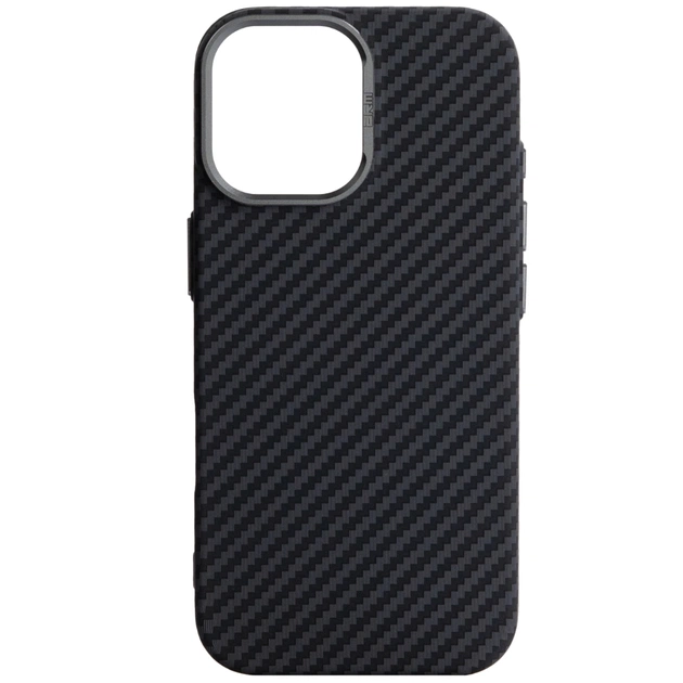 Чохол до мобільного телефона Armorstandart LikeCarbon2 MagCase Apple iPhone 17 Carbon Black (ARM86257) - зображення 1