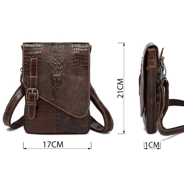 Сумка Vintage Коричнева (20038) - зображення 3