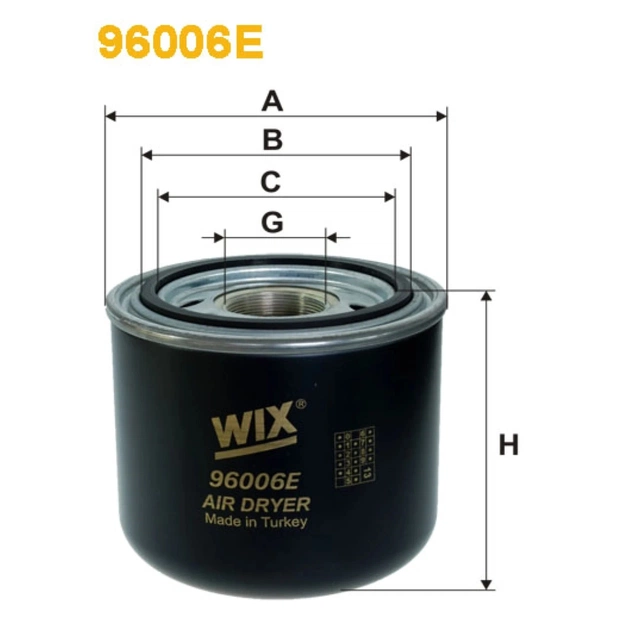 Фільтр паливний Wixfiltron 96006E - зображення 1