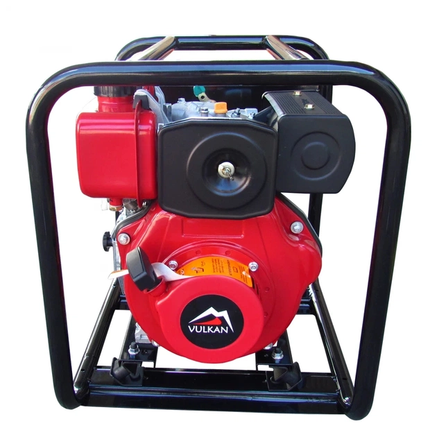 Мотопомпа Vulkan рукав 50мм, 28м3/год, підйом 28м, чиста вода, SCWPD50, дизельна (79164) - picture 4