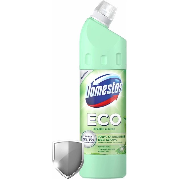 Рідина для чищення ванн Domestos Свіжість лісу 1 л (8720182992710) - изображение 1