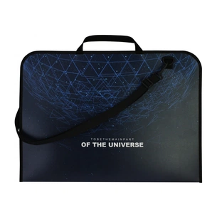 Папка - портфель Maxi А3 пластиковий на блискавці (MX30003-04) зображення 1