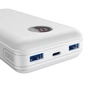 Батарея універсальна Canyon PB-2002 20000mAh, PD/20W, QC/3.0/22.5W, White (CNE-CPB2002W) - зменшене зображення 3