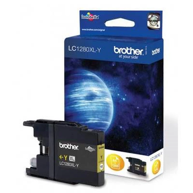 Картридж Brother MFC-J6510DW/ J6910DW XL yellow (LC1280XLY) - изображение 1