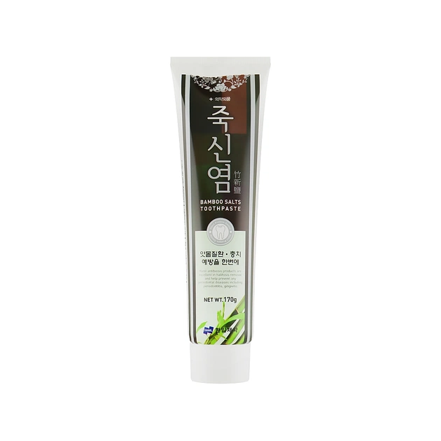 Зубна паста Hanil Bamboo Salts Toothpaste з бамбуковою сіллю 170 г (8809177591258) - изображение 1