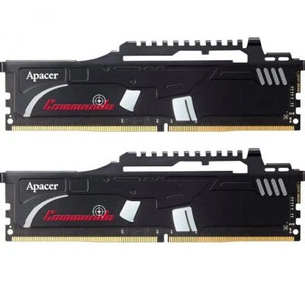 Модуль пам'яті для комп'ютера DDR4 16GB (2x8GB) 2800 MHz Commando Series Apacer (EK.16GAW.GFAK2) зображення 1