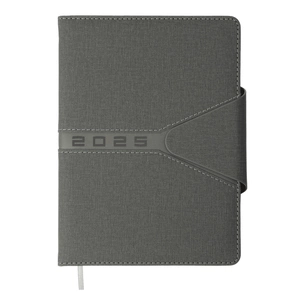 Тижневик Buromax датований 2025 NAVIGATOR, А5 сірий (BM.2124-09) зображення 1