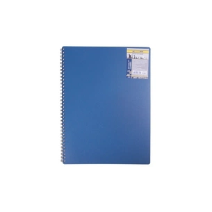 Блокнот Buromax spiral side, А6, 80sheets, CLASSIC, square, blue (BM.2589-002) зображення 1