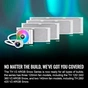 Система рідинного охолодження ThermalTake TH240 V2 ARGB Sync Snow Edition (CL-W364-PL12SW-A) - зменшене зображення 10