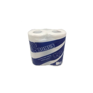 Туалетная бумага Romus 2 слоя 4 рулона (4820266290818) изображение 1