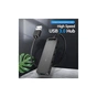 Зчитувач флеш-карт USB 3.0 to SD/TF 0.15m black Vention (CLPBB) - зменшене зображення 2
