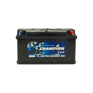 Акумулятор автомобільний Champion Black 100 Ah/12V Euro (CHB100-0) зображення 1