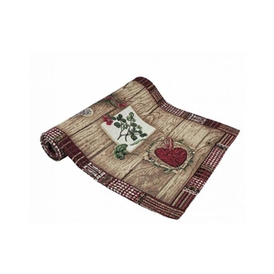 Доріжка на стіл Прованс Wooden 40х140 (4823093436008) зображення 1