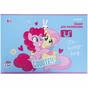 Альбом для малювання Kite My Little Pony скоба 12 аркушів 4 дизайни (LP21-241) - зменшене зображення 2