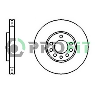 Гальмівний диск Profit 5010-1191 зображення 1